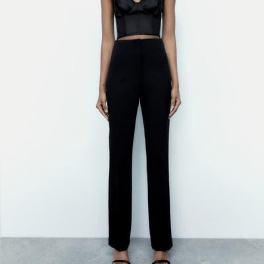 Zara Classic Black Women's Trousers